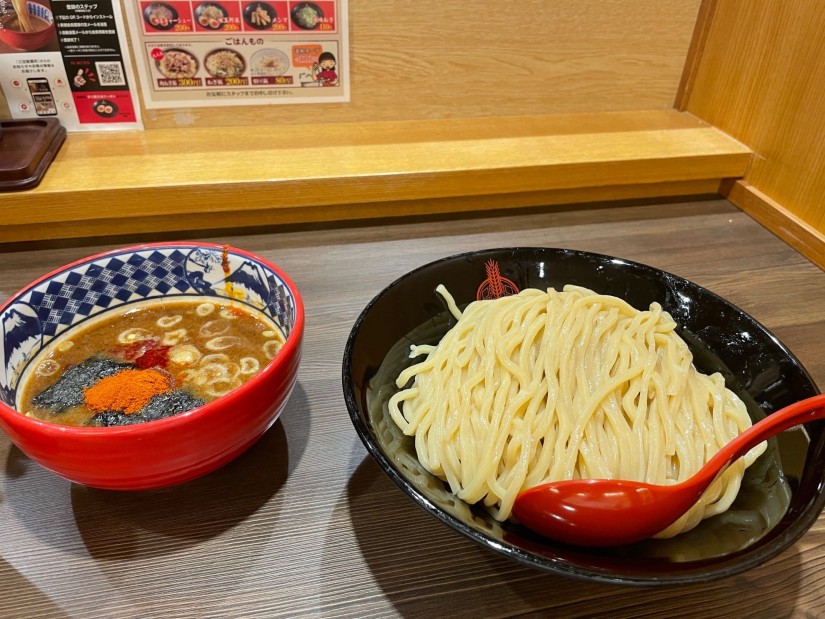 灼熱つけ麺1辛 1辛