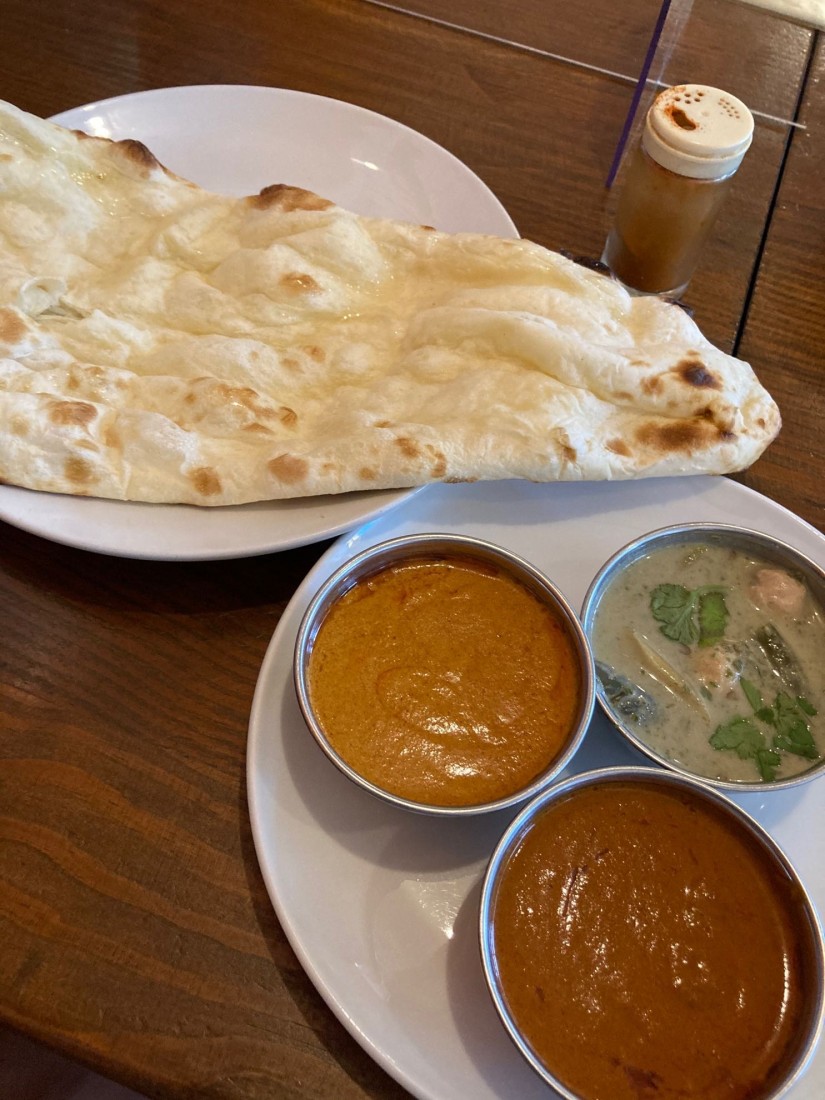 3色カレー 激辛