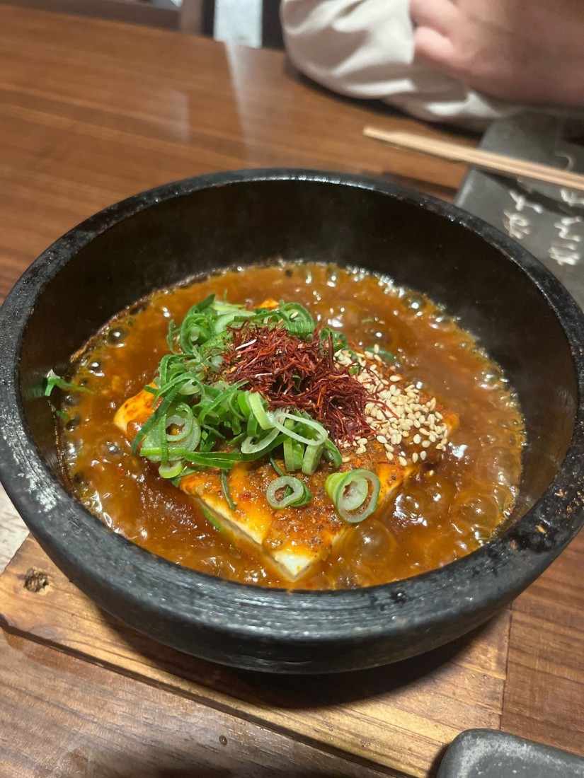 石鍋麻婆豆腐　 やば辛味