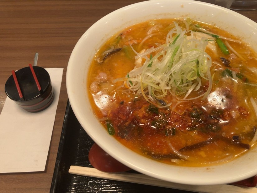 辛い拉麺