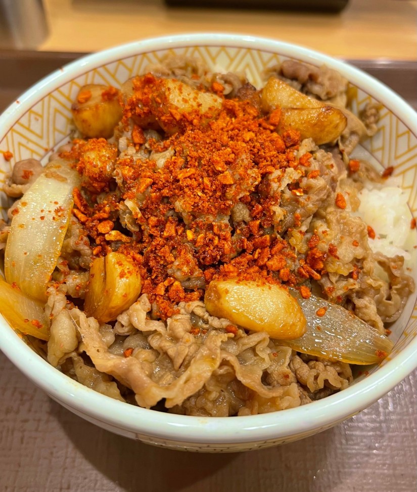 にんにくファイヤー牛丼