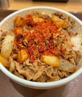にんにくファイヤー牛丼