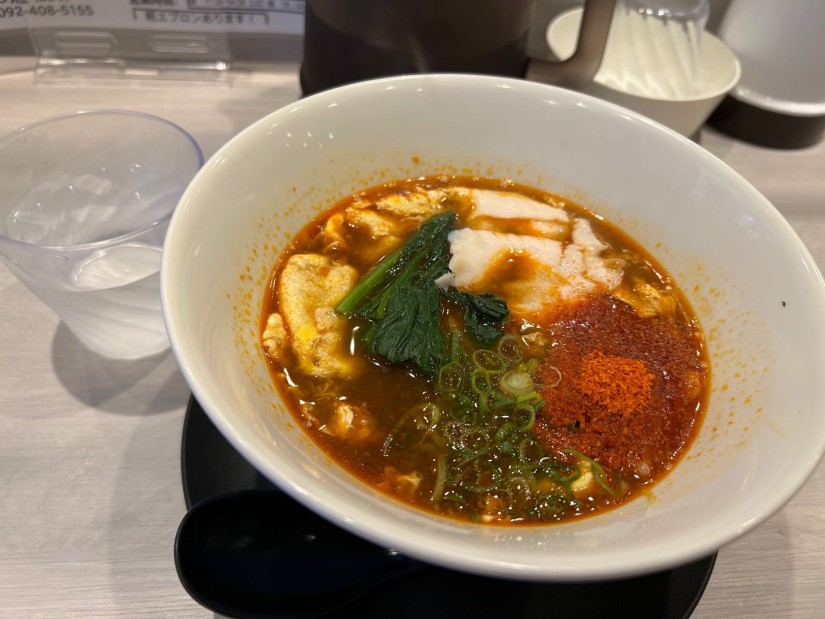 至高の豚辛麺 中辛