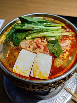 もつ鍋定食(麻辣風) 大