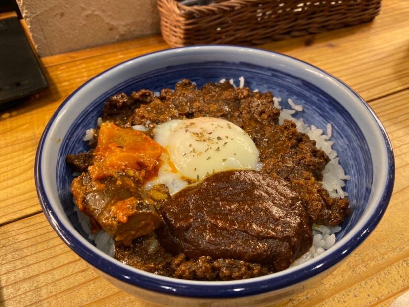 ドライカレー 0辛、5辛、10辛、20辛