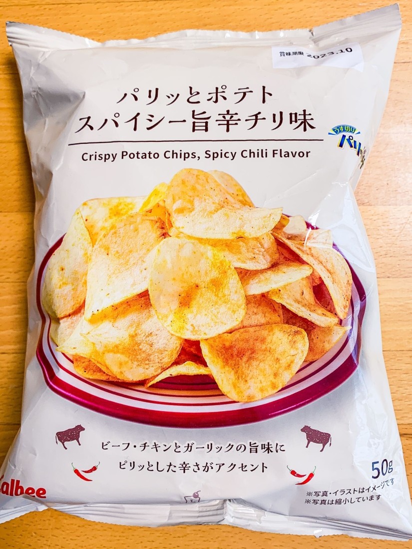 パリッとポテト スパイシー旨辛チリ味