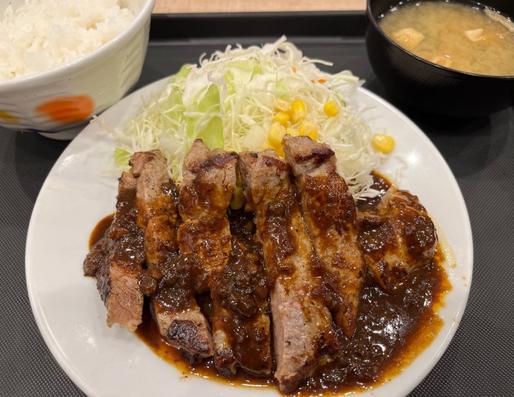 シビ辛麻辣トンテキ定食