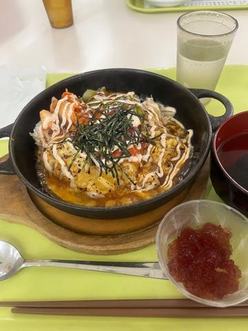 鉄鍋ビビンバごはん 明太チーズ