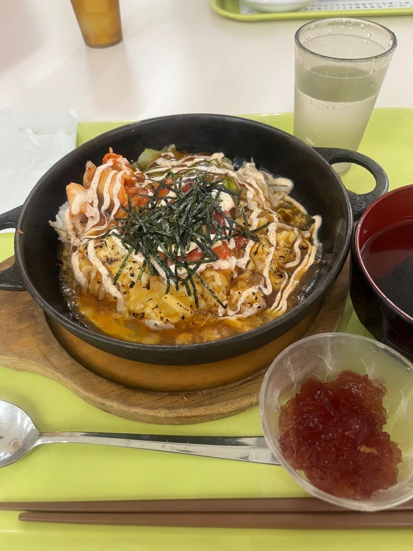 鉄鍋ビビンバごはん 明太チーズ