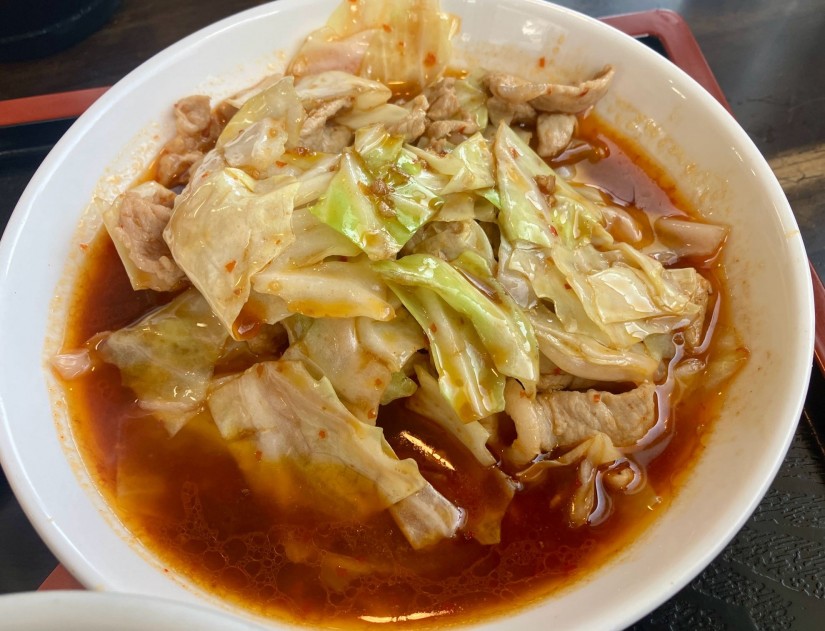 豚肉とキャベツの辛味噌炒め