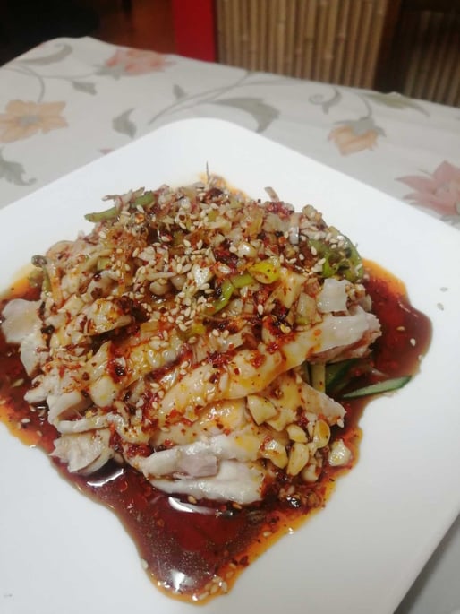 口水鶏（ヨダレ鶏）