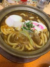 鍋焼きカレーうどん