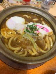鍋焼きカレーうどん