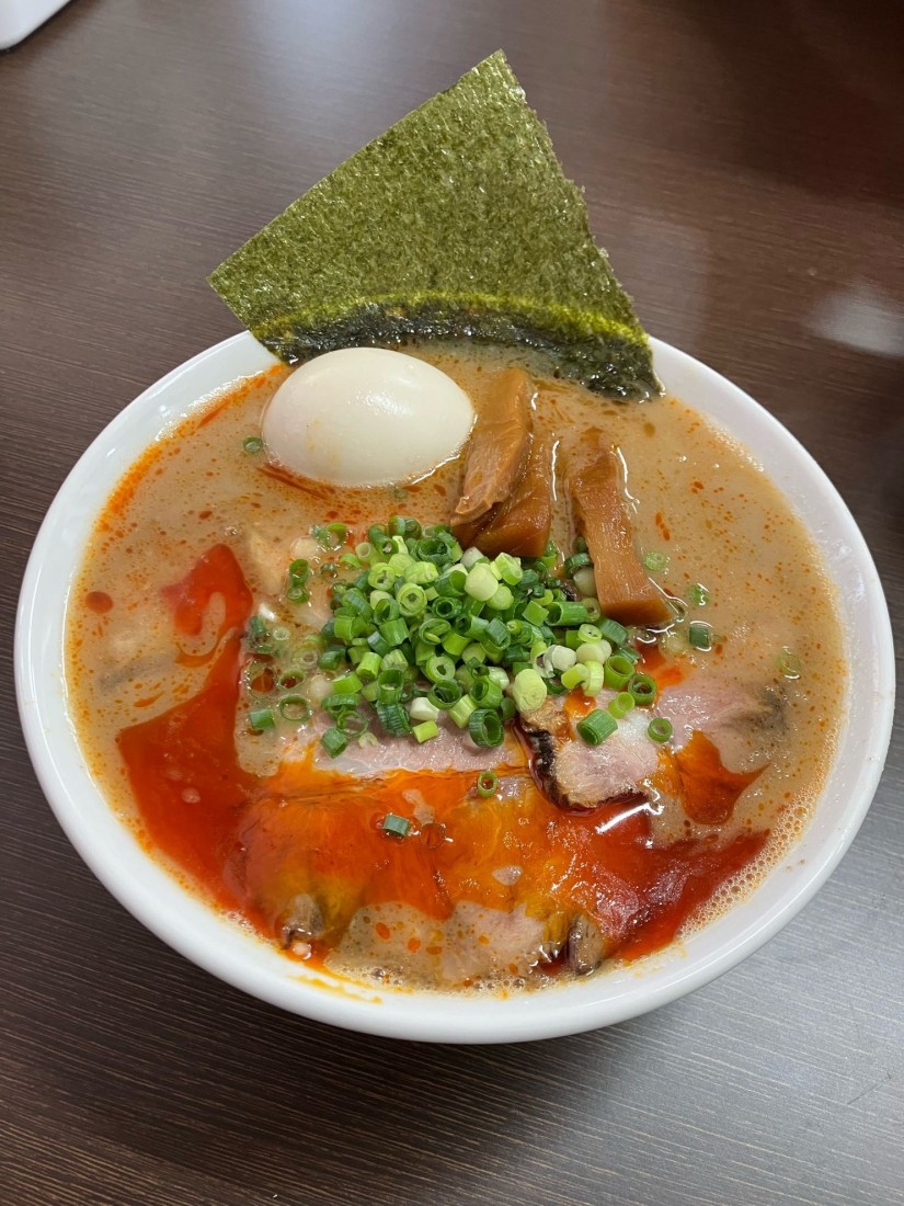 赤ねぎちゃーしゅう麺