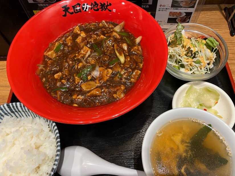 麻婆豆腐定食