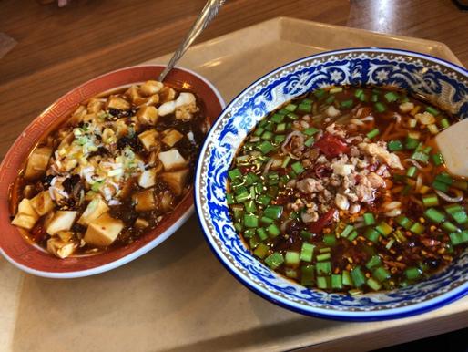 台湾ラーメン麻婆丼セット 激辛