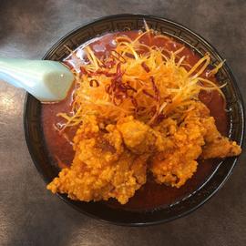 火山辛唐揚げ2個乗せ 激辛