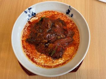 豚バラあんかけ濃い担々麺 辛増し