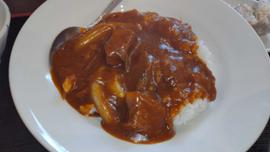 牛バラ肉カレーご飯