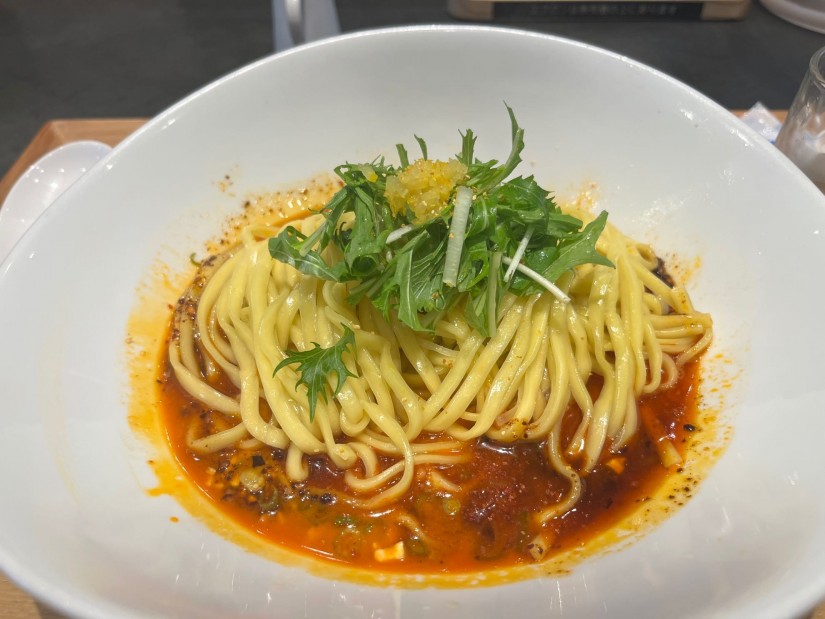 ゆず香る汁なし担々麺 3辛1痺