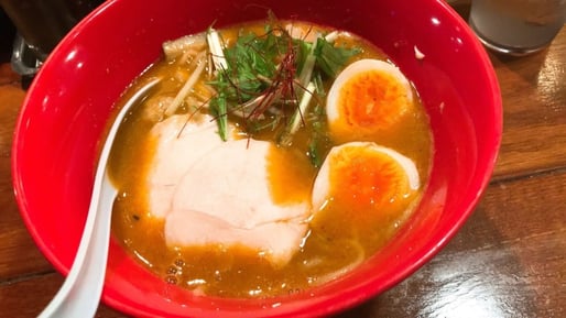 濃厚辛味噌鶏そば 激辛