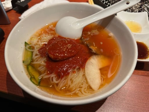 手打ち冷麺 激辛