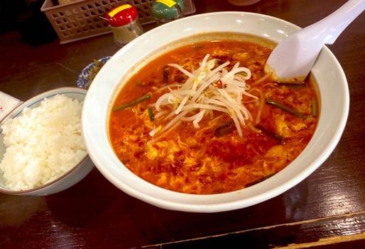 春吉そば（赤） 神の辛