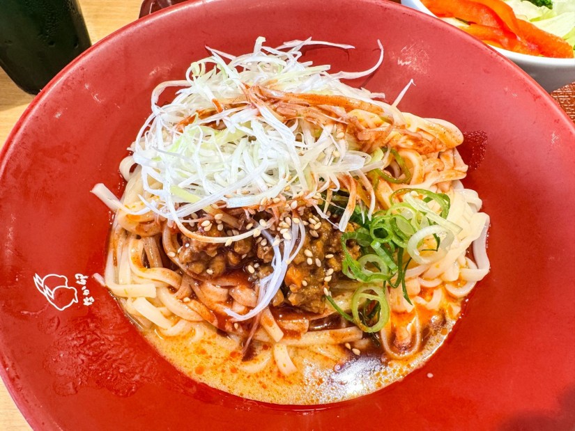 痺辛麻辣冷やし担々うどん 1.18KM - なか卯 | 辛メーター