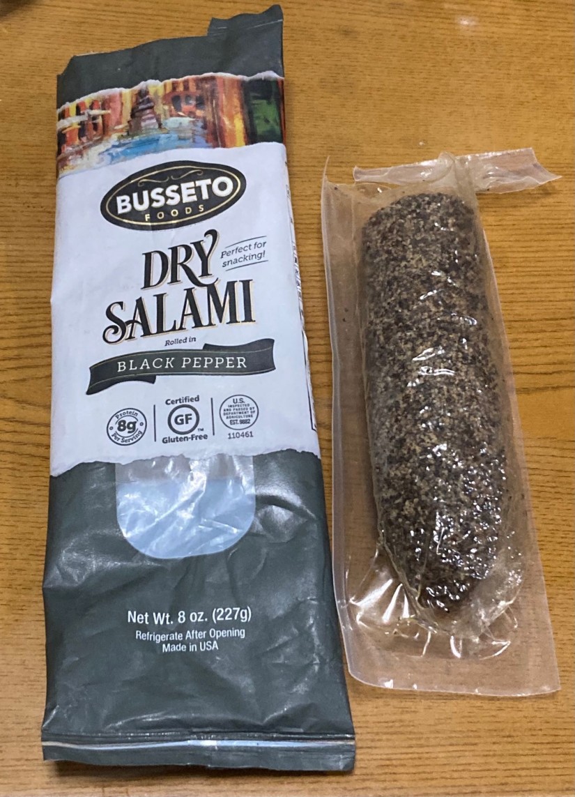 ドライサラミ ブラックペッパー