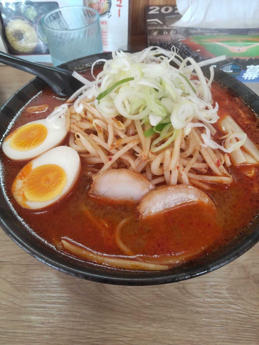 旨激辛ラーメン味玉