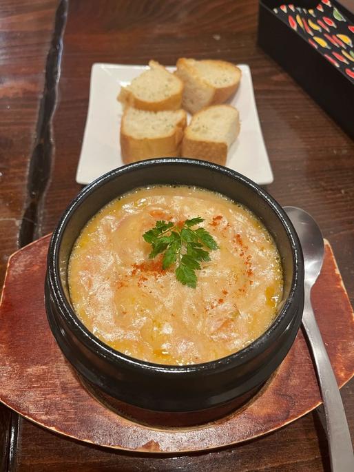 海老のぐつぐつチーズ バケット付！ 🌶️×5