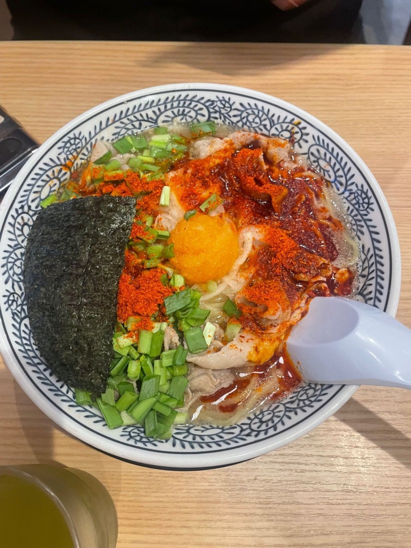 熟成醤油辛肉そば 3辛＋1辛