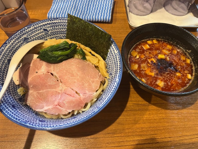 濃厚鷄鰹つけ麺 激辛