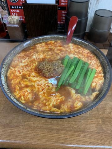 辛麺(卵麺・大盛り) 7辛