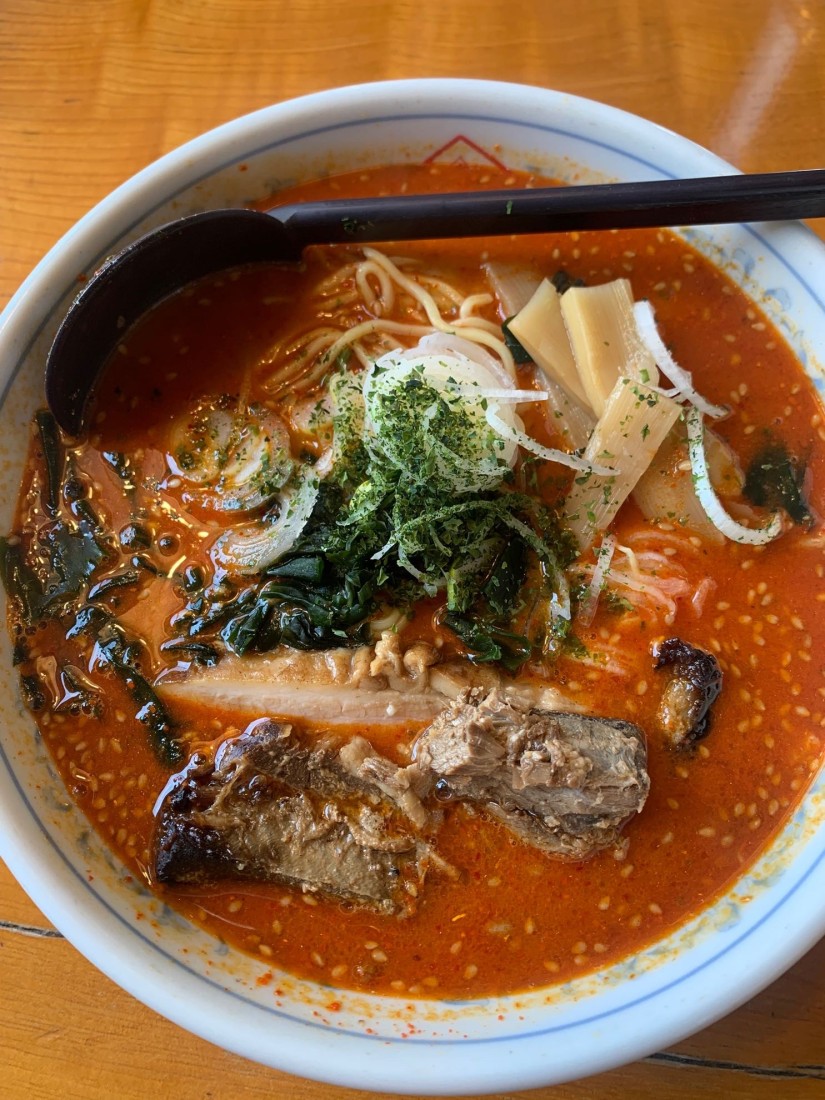 味噌ラーメン 超辛   追加1辛