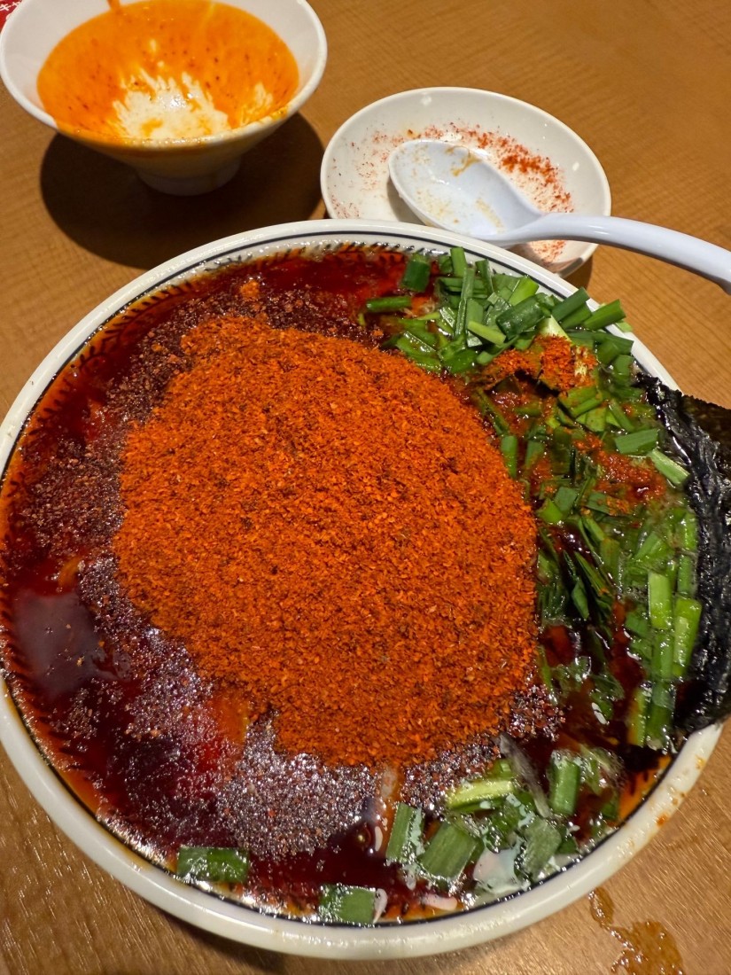 辛肉そば 辛さ増し×10