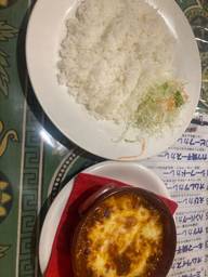 キーマ焼きチーズカレー 激辛