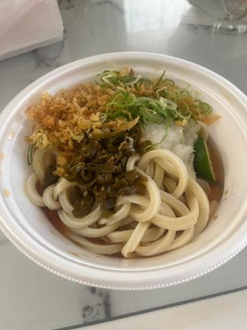 青唐おろしぶっかけうどん