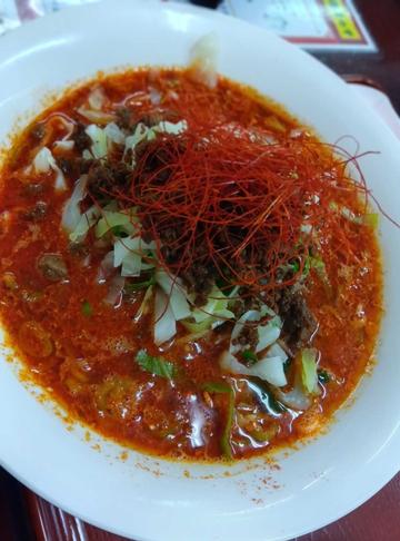 赤担々麺