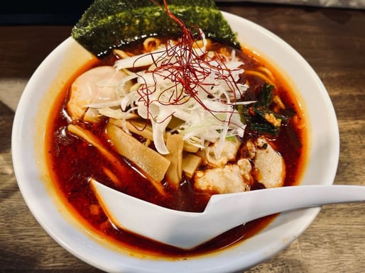 ホルモン辛味そば 3辛