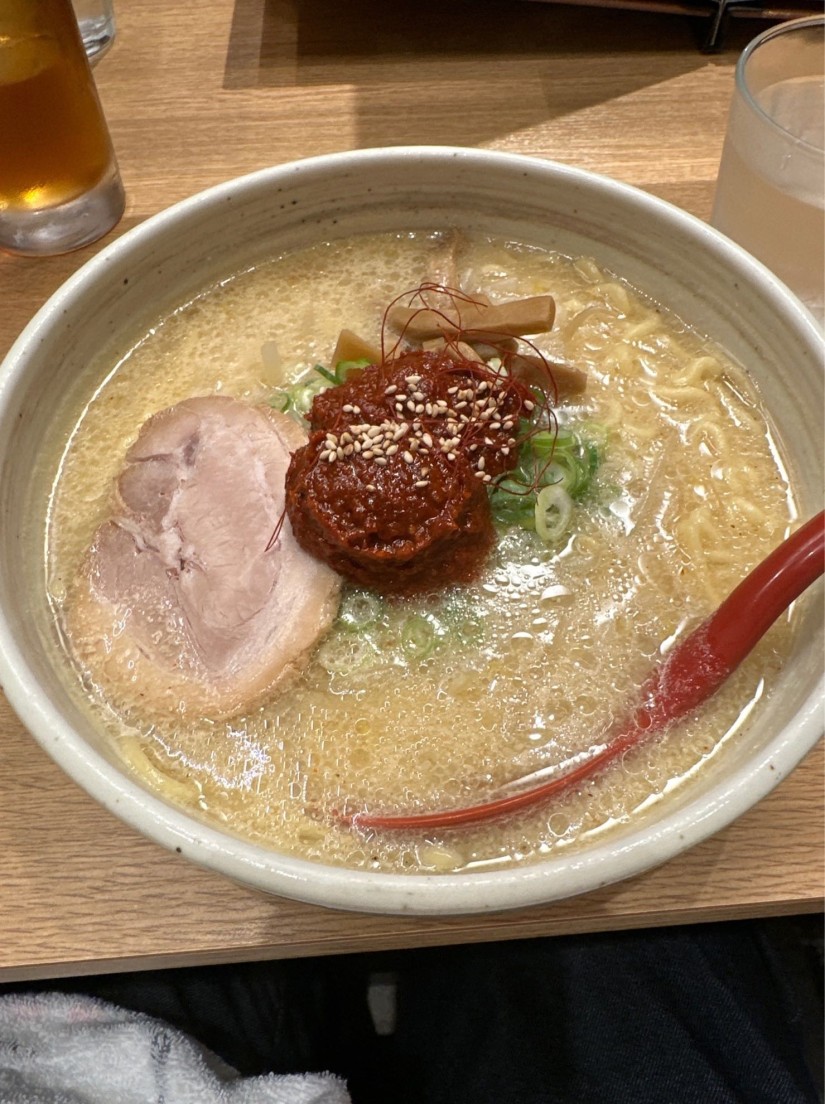 辛味味噌らーめん 特製辛味トッピング