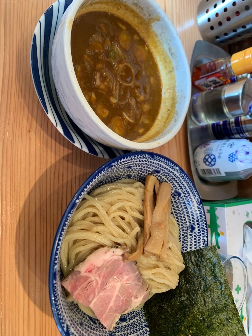 激辛煮干しつけ麺