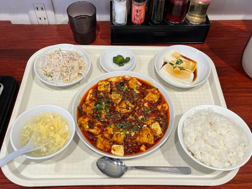 ランチ定食 麻婆豆腐 100円追い辛