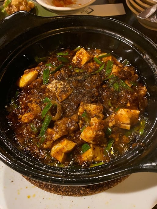 土鍋麻婆豆腐