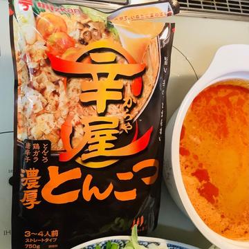 辛屋 濃厚とんこつ鍋つゆ  ストレート