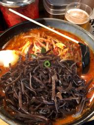 九州こく味噌麺 激辛さらに辛め