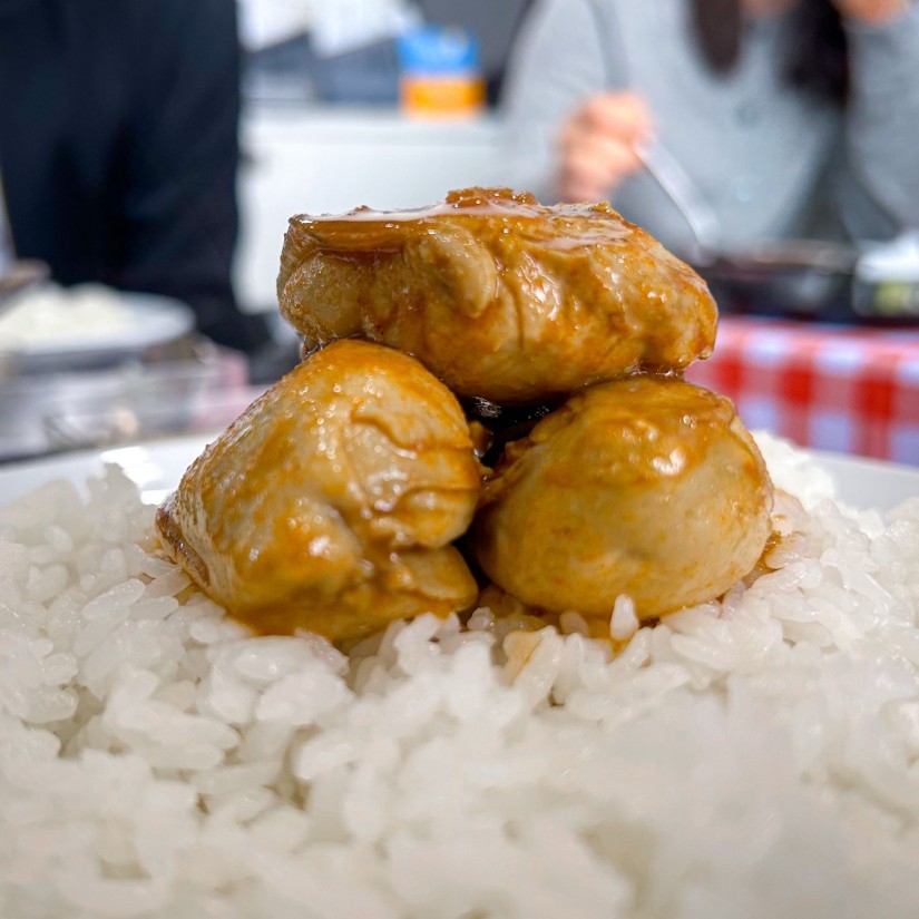 牡蠣インドカレー 超極辛１