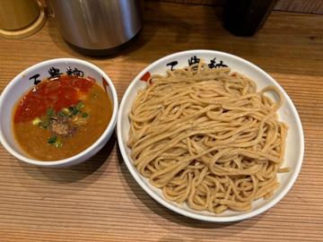 赤濃厚魚介つけ麺
