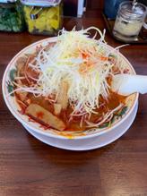 白ネギ辛みそラーメン