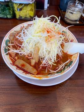 白ネギ辛みそラーメン